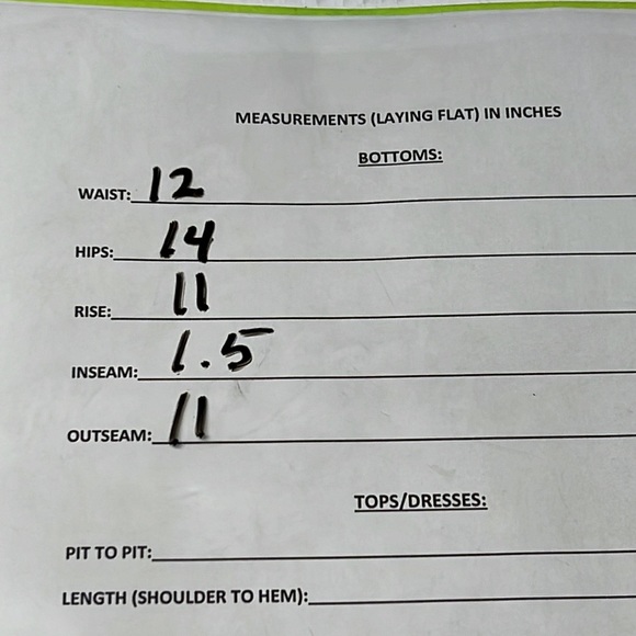 ⭐️Free People Patchwork denim short Shorts size 25 - Picture 12 of 12